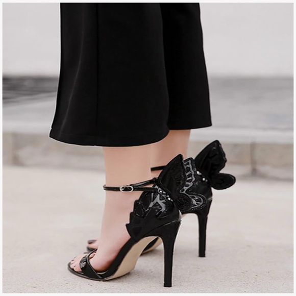 Black Stiletto Heels new in box size 7.5 - Picture 5 of 5